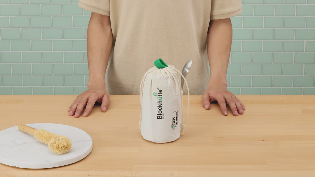 Edelstahl Thermobehälter mit Anti - Vakuum Stöpsel | 1000ml |