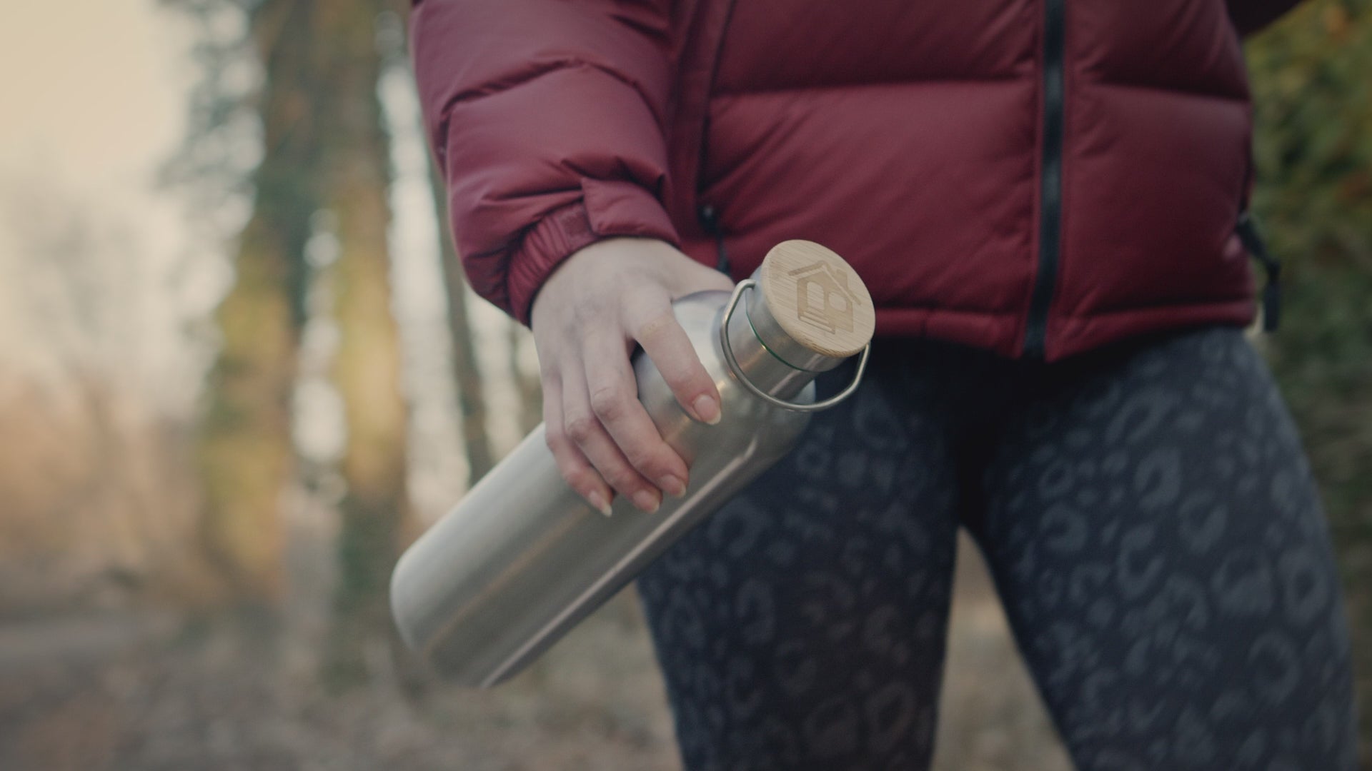 Premium Edelstahl Trinkflasche isoliert mit [GRATIS Bürste] | 1000ml |